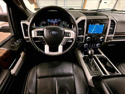 Shadow Black 2018 Ford F-150 Lariat