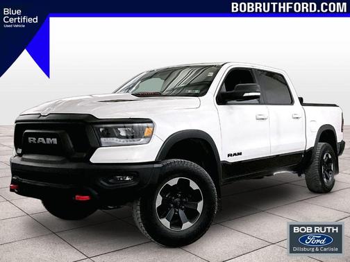 Bright White 2019 RAM 1500 Rebel
