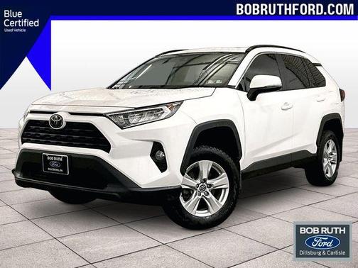 Super White 2020 Toyota RAV4 XLE
