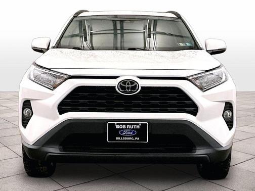 Super White 2020 Toyota RAV4 XLE