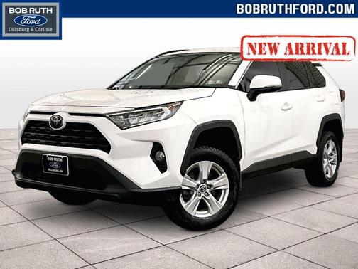 Super White 2020 Toyota RAV4 XLE