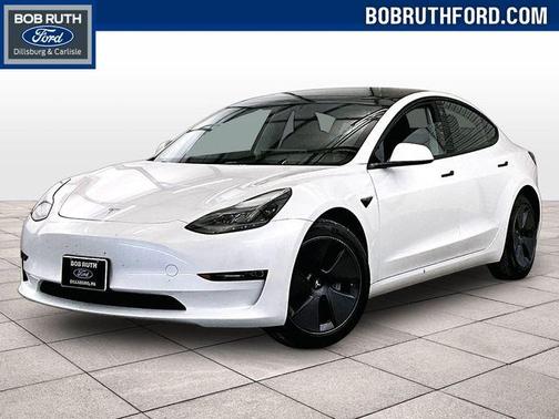 White 2023 Tesla Model 3 Base