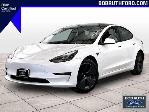 Pearl White Multi 2023 Tesla Model 3 Base