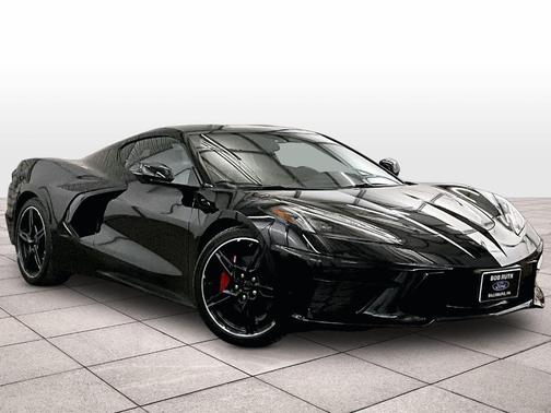 Black 2022 Chevrolet Corvette Stingray w/1LT