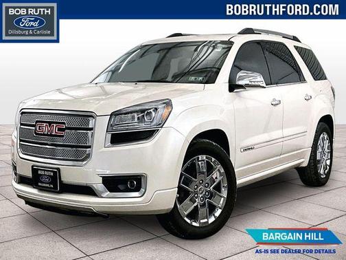 White Diamond Clearcoat 2014 GMC Acadia Denali