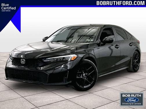 Crystal Black Pearl 2026 Honda Civic Hybrid Sport