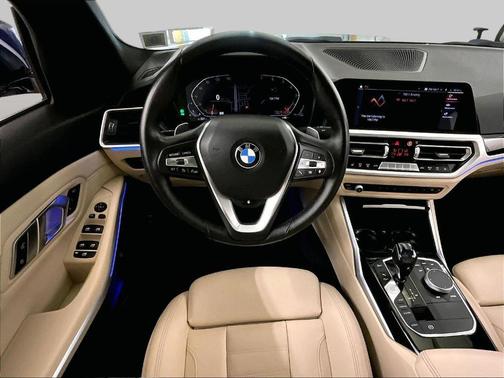 Mediterranean Blue Metallic 2019 BMW 330 i xDrive