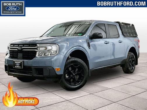 Azure Gray Metallic 2024 Ford Maverick Lariat