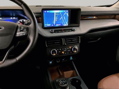 Azure Gray Metallic 2024 Ford Maverick Lariat