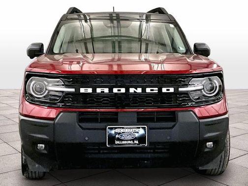 Ruby Red Metallic 2025 Ford Bronco Sport Outer Banks