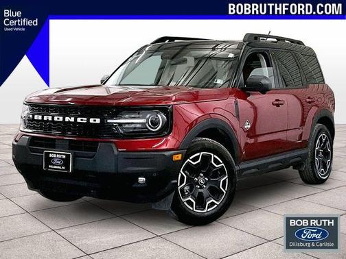 Ruby Red Metallic 2025 Ford Bronco Sport Outer Banks