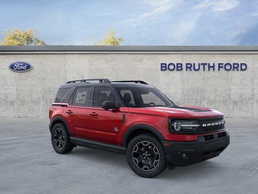 Ruby Red Metallic Tinted Clearcoat 2025 Ford Bronco Sport Outer Banks