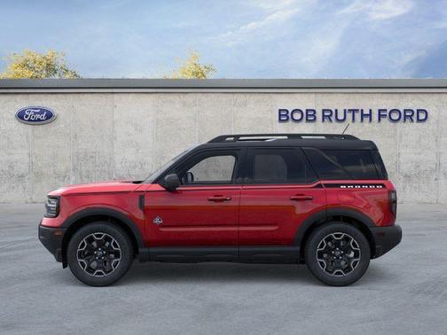 Ruby Red Metallic Tinted Clearcoat 2025 Ford Bronco Sport Outer Banks