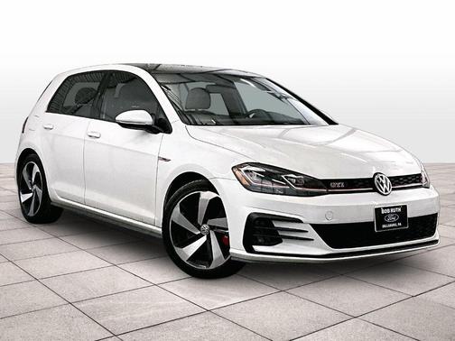 Pure White 2019 Volkswagen Golf GTI 2.0T SE