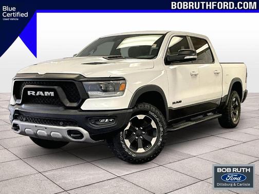 Bright White Clearcoat 2022 RAM 1500 Rebel