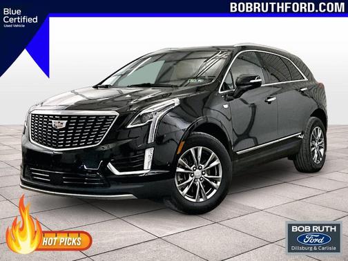 Stellar Black Metallic 2021 Cadillac XT5 Premium Luxury