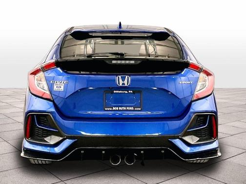Aegean Blue Metallic 2020 Honda Civic Sport