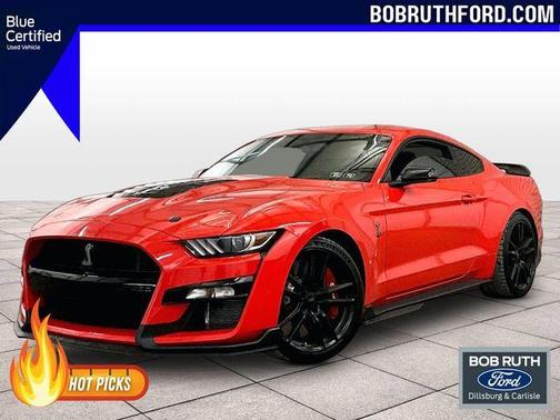 Orange 2022 Ford Shelby GT500 Base