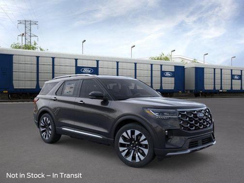 Agate Black 2026 Ford Explorer Platinum