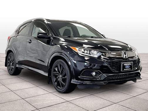 Crystal Black Pearl 2022 Honda HR-V Sport