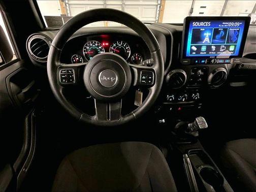 Black Clearcoat 2016 Jeep Wrangler Unlimited Sport