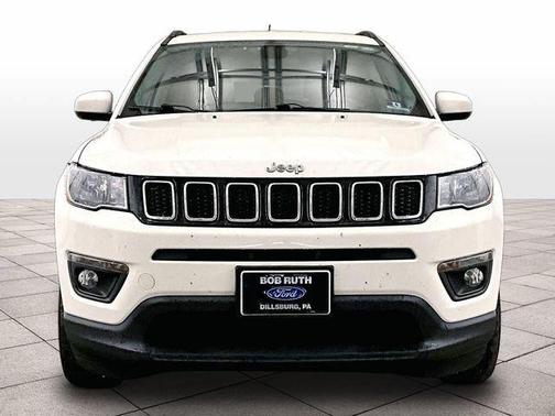 White Clearcoat 2019 Jeep Compass Latitude