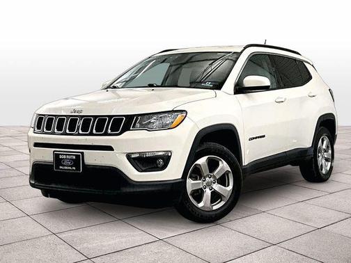 White Clearcoat 2019 Jeep Compass Latitude