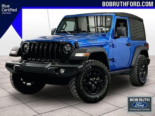 Hydro Blue Pearl 2021 Jeep Wrangler Sport