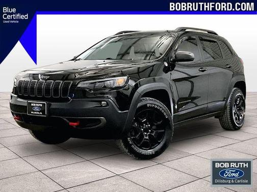 Diamond Black 2020 Jeep Cherokee Trailhawk