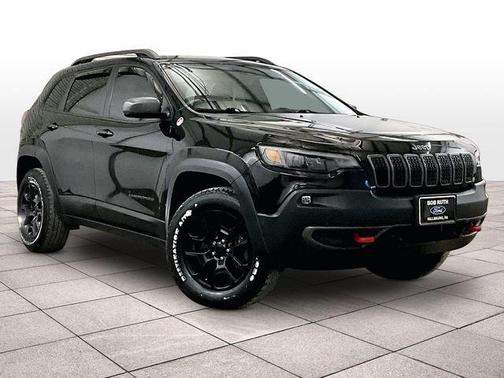 Diamond Black 2020 Jeep Cherokee Trailhawk