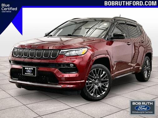 Velvet Red Pearlcoat 2022 Jeep Compass Altitude