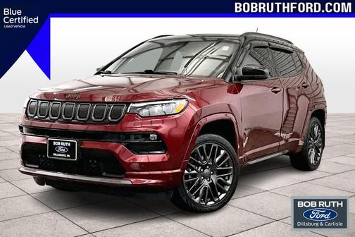 Velvet Red Pearlcoat 2022 Jeep Compass Altitude