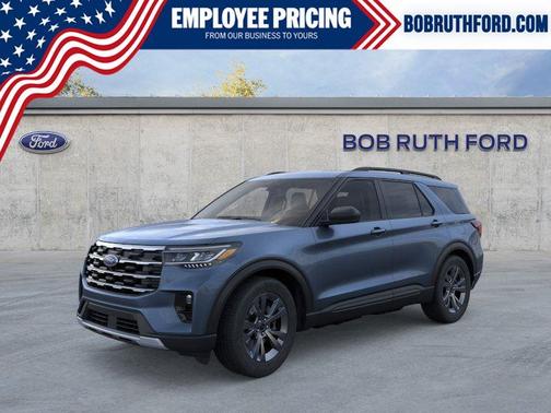 Medium Blue Metallic 2026 Ford Explorer Active