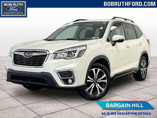 Crystal White Pearl 2019 Subaru Forester Limited