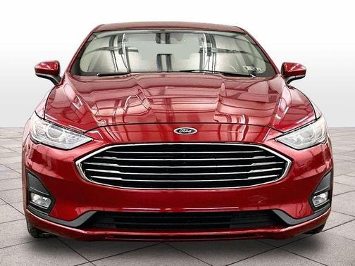 Red Metallic 2020 Ford Fusion SE