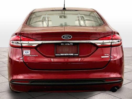 Ruby Red Metallic 2018 Ford Fusion SE