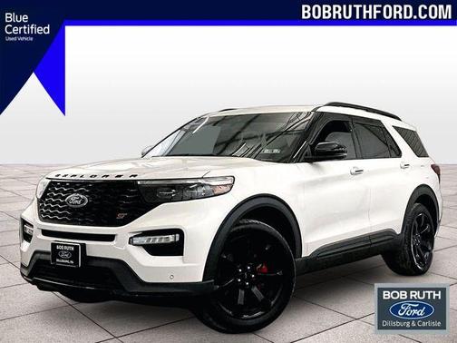 Star White 2022 Ford Explorer ST