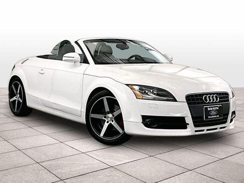 Ibis White / Black Roof 2008 Audi TT 2.0T Cabriolet