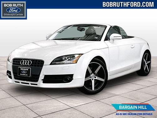 Ibis White / Black Roof 2008 Audi TT 2.0T Cabriolet