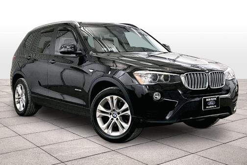 Black Sapphire Metallic 2017 BMW X3 xDrive35i