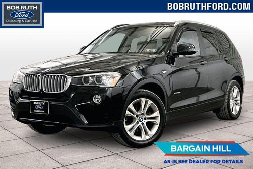 Black Sapphire Metallic 2017 BMW X3 xDrive35i