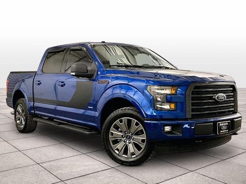 Lightning Blue 2017 Ford F-150 XLT