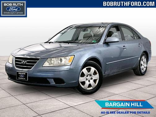 Medium Silver Blue Metallic 2009 Hyundai SONATA GLS