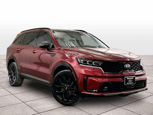 Passion Red Tintcoat 2021 Kia Sorento SX
