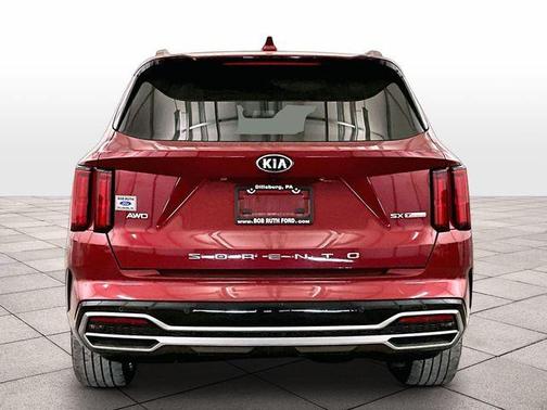 Passion Red Tintcoat 2021 Kia Sorento SX