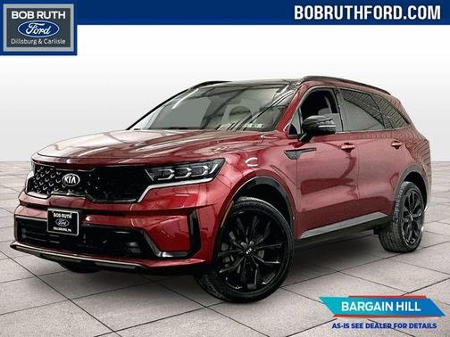 Passion Red Tintcoat 2021 Kia Sorento SX