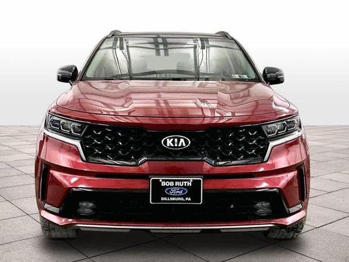 Passion Red Tintcoat 2021 Kia Sorento SX