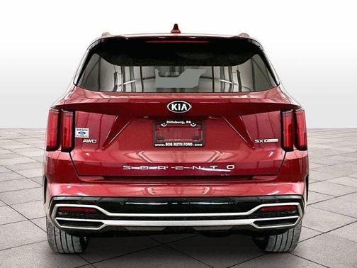 Passion Red Tintcoat 2021 Kia Sorento SX