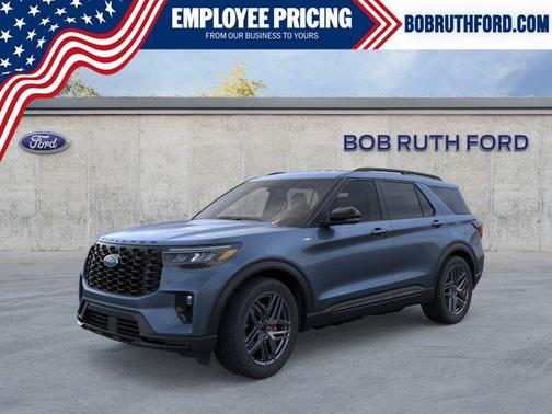 Vapor Blue Metallic 2026 Ford Explorer ST-Line