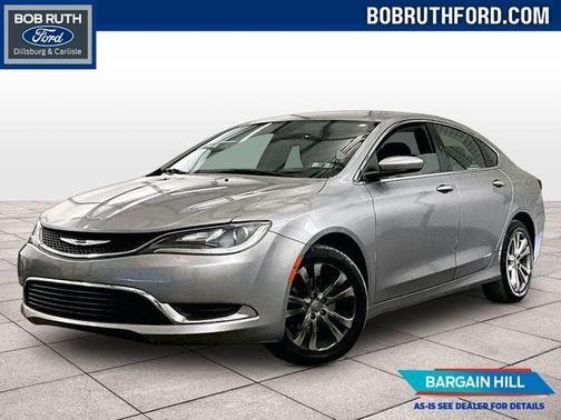 Billet Silver Metallic Clearcoat 2015 Chrysler 200 Limited